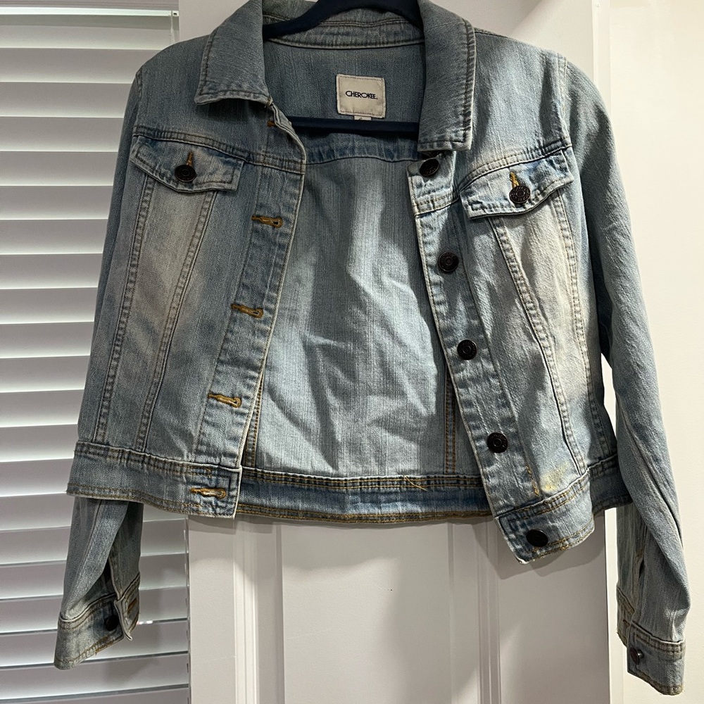 OBEY Women's Light Blue Denim Jacket